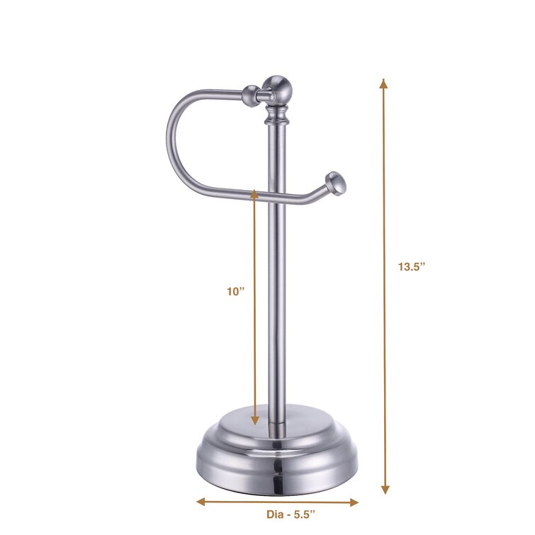 Countertop hand towel stand chrome new arrivals